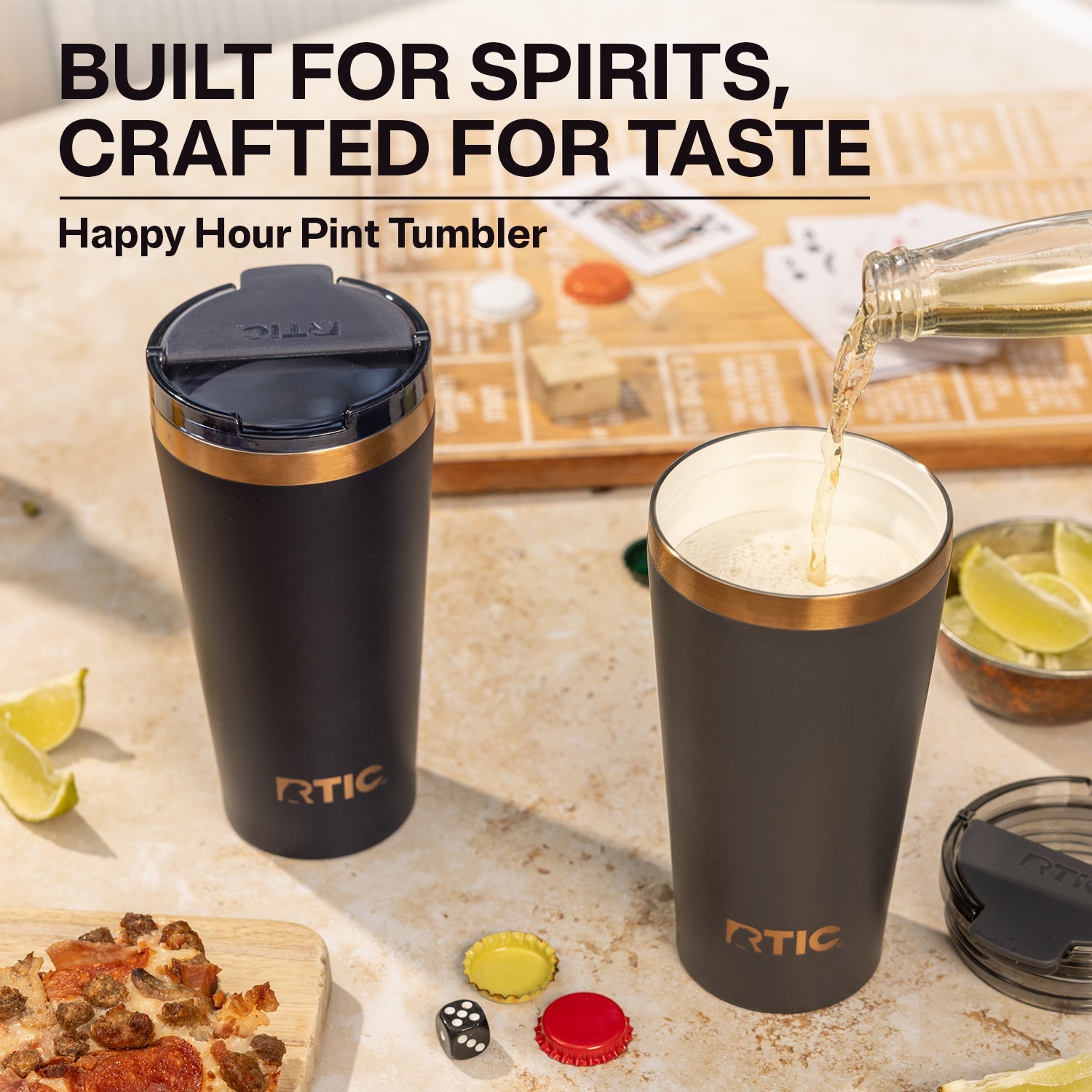 18oz Happy Hour Pint Tumbler