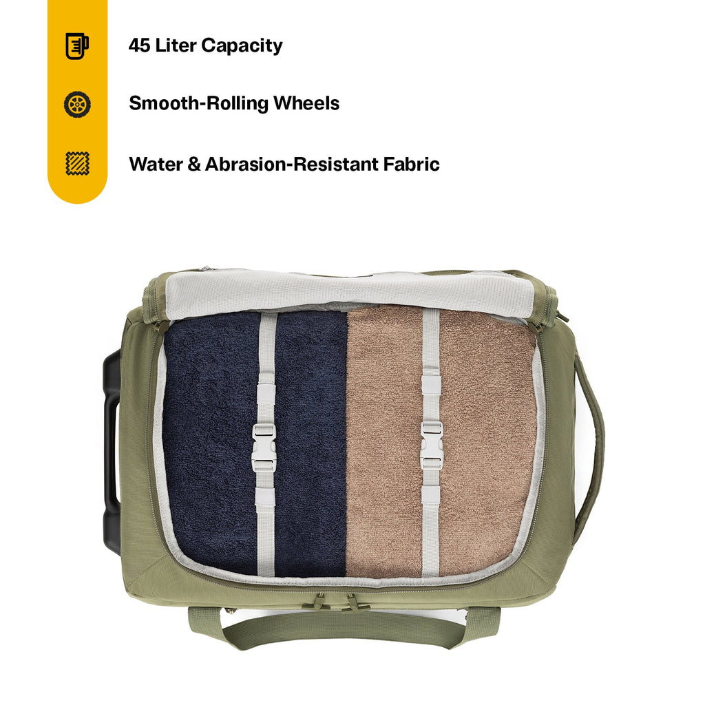 Road Trip Rolling Duffle Bag