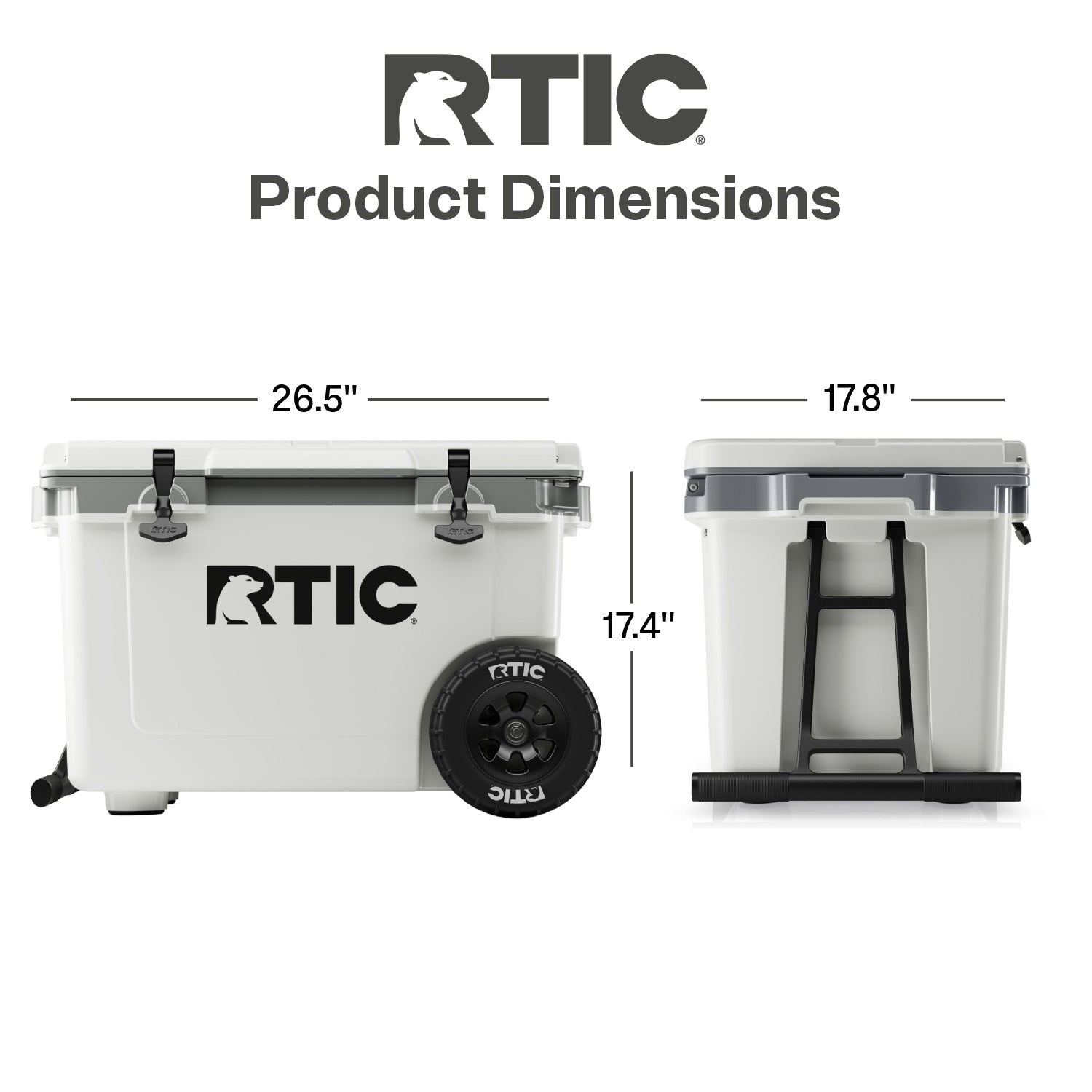 52 QT Ultra-Light Wheeled Cooler