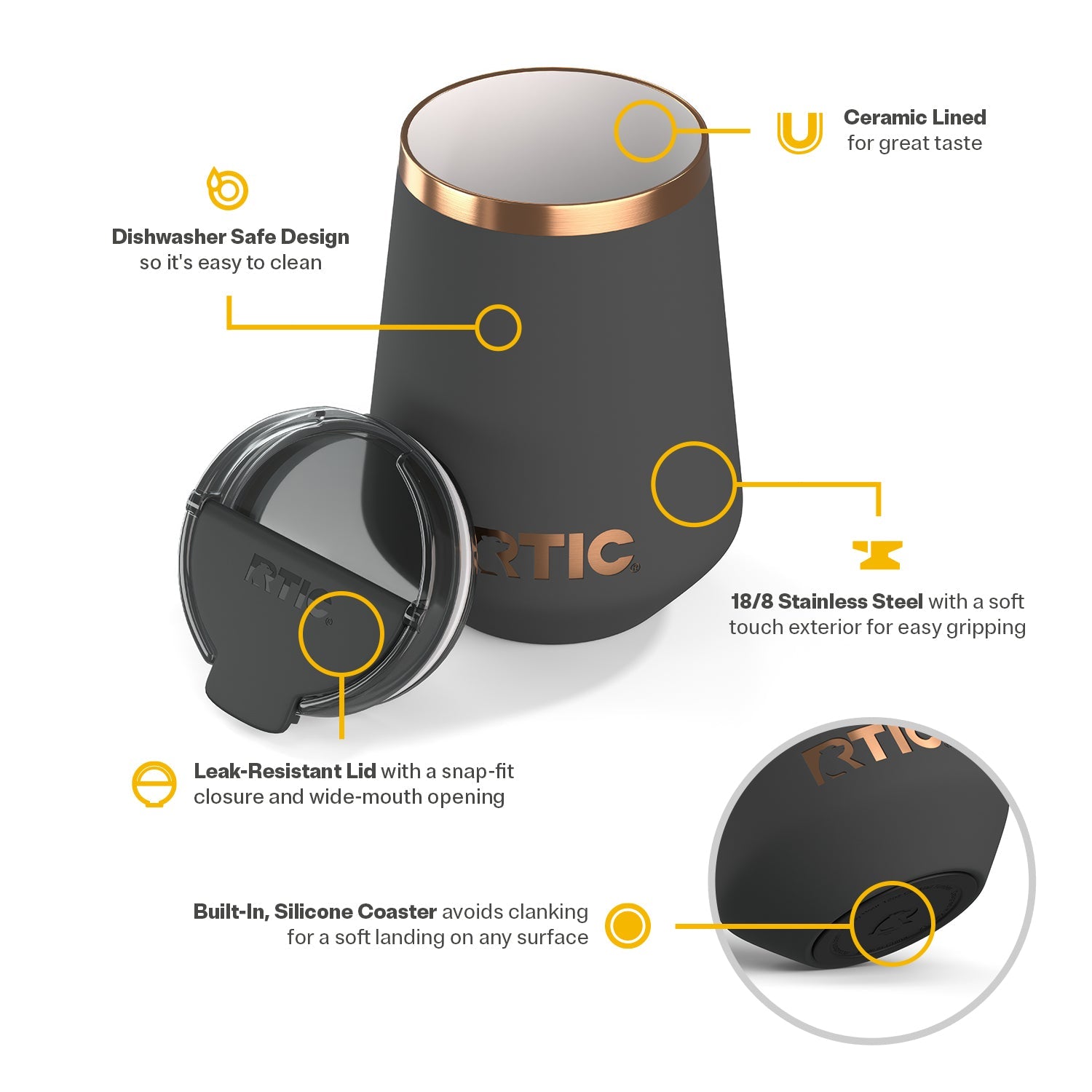 12oz Happy Hour Wine Tumbler