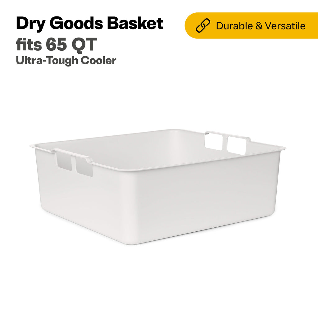 Ultra-Tough Cooler Dry Goods Basket