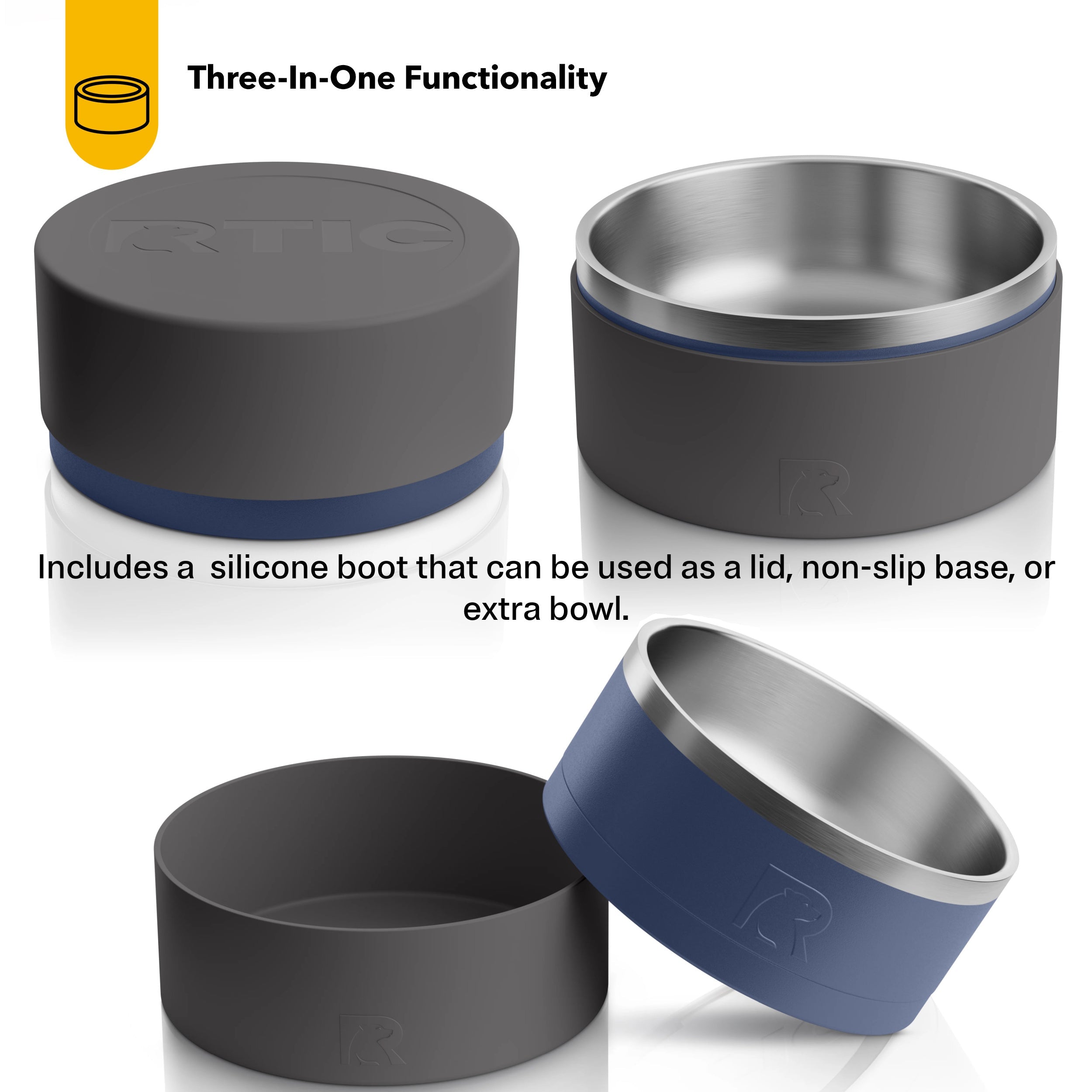 3-In-1 Dog Bowl
