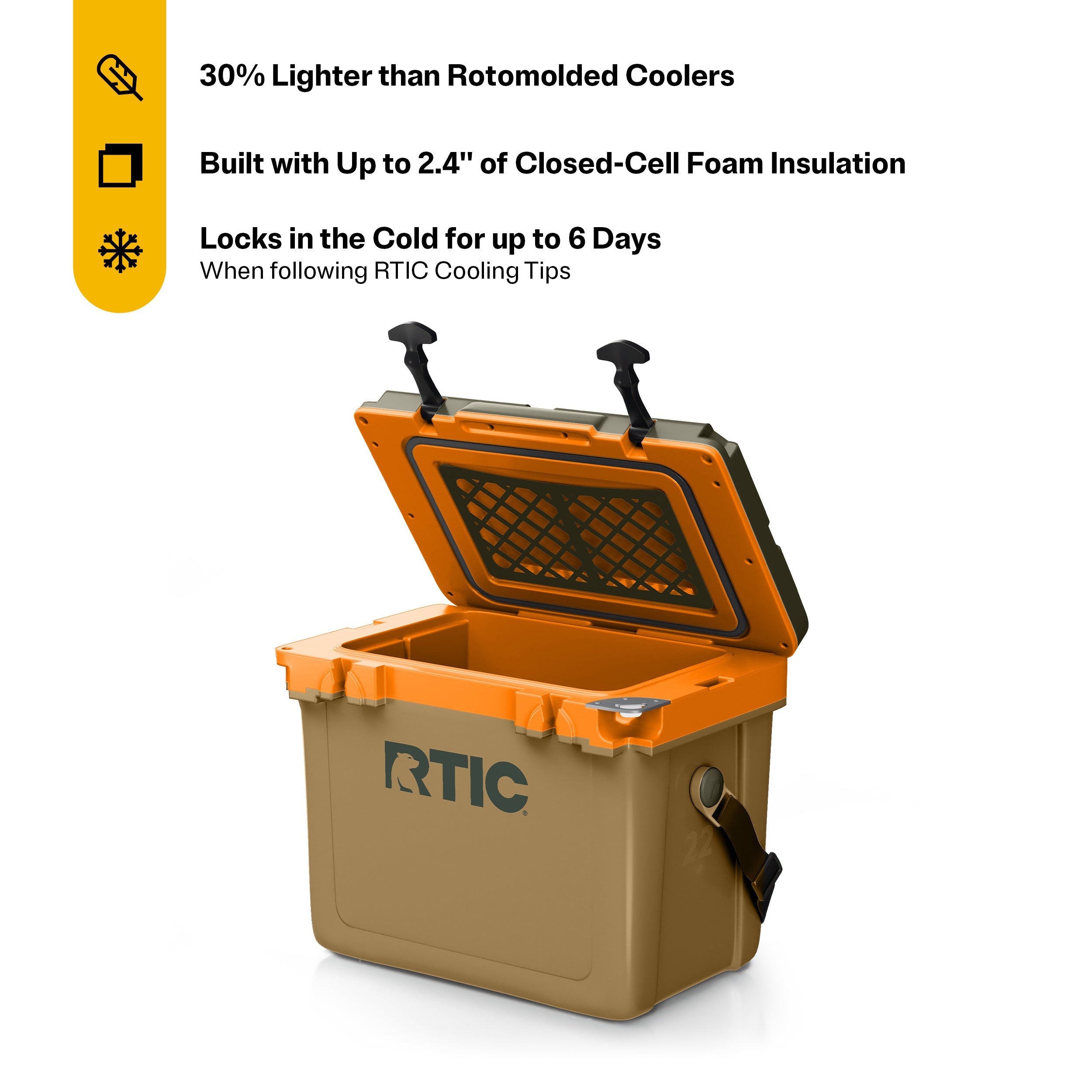 22 QT Ultra-Light Cooler